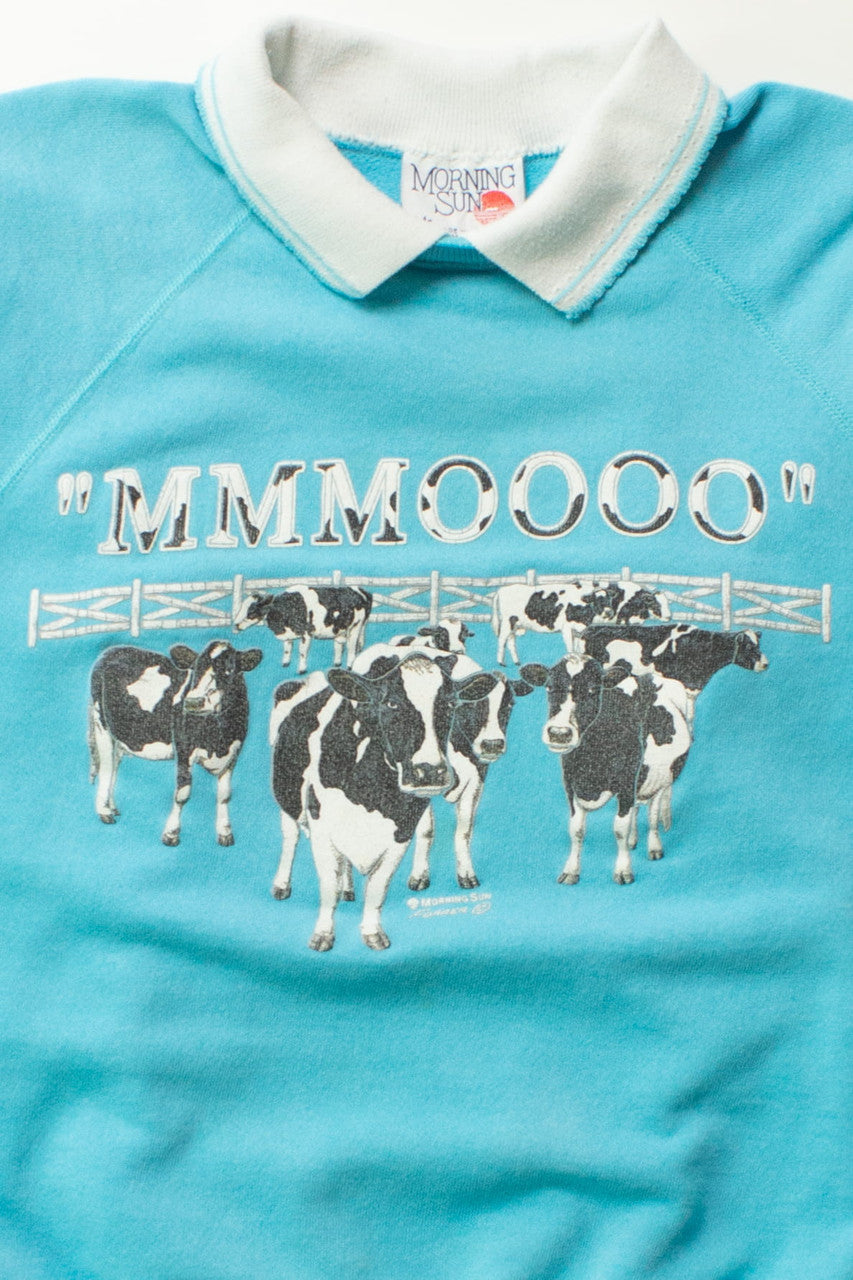 Vintage MMMOOOO Sweatshirt (1980s)
