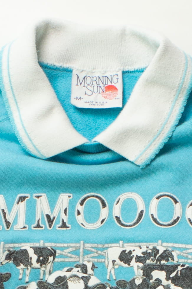 Vintage MMMOOOO Sweatshirt (1980s)