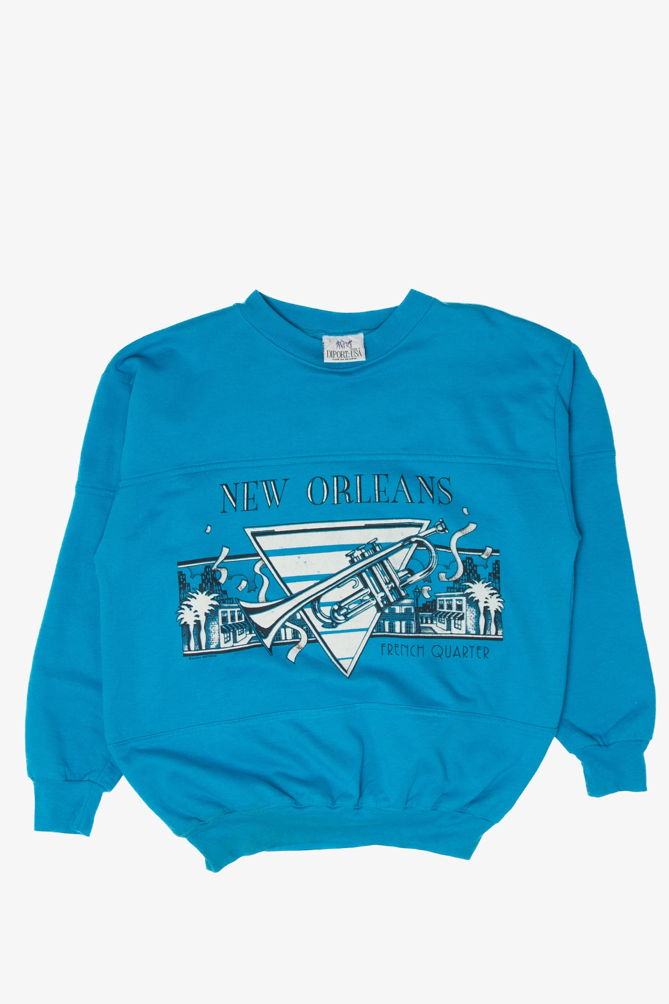 Vintage "New Orleans French Quarter" Diport Sweatshirt