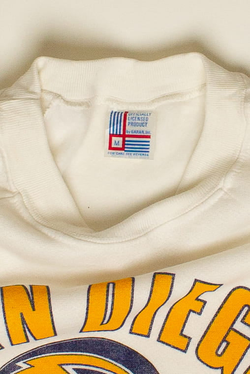 Vintage San Diego Chargers Sweatshirt (1980s (estimated))