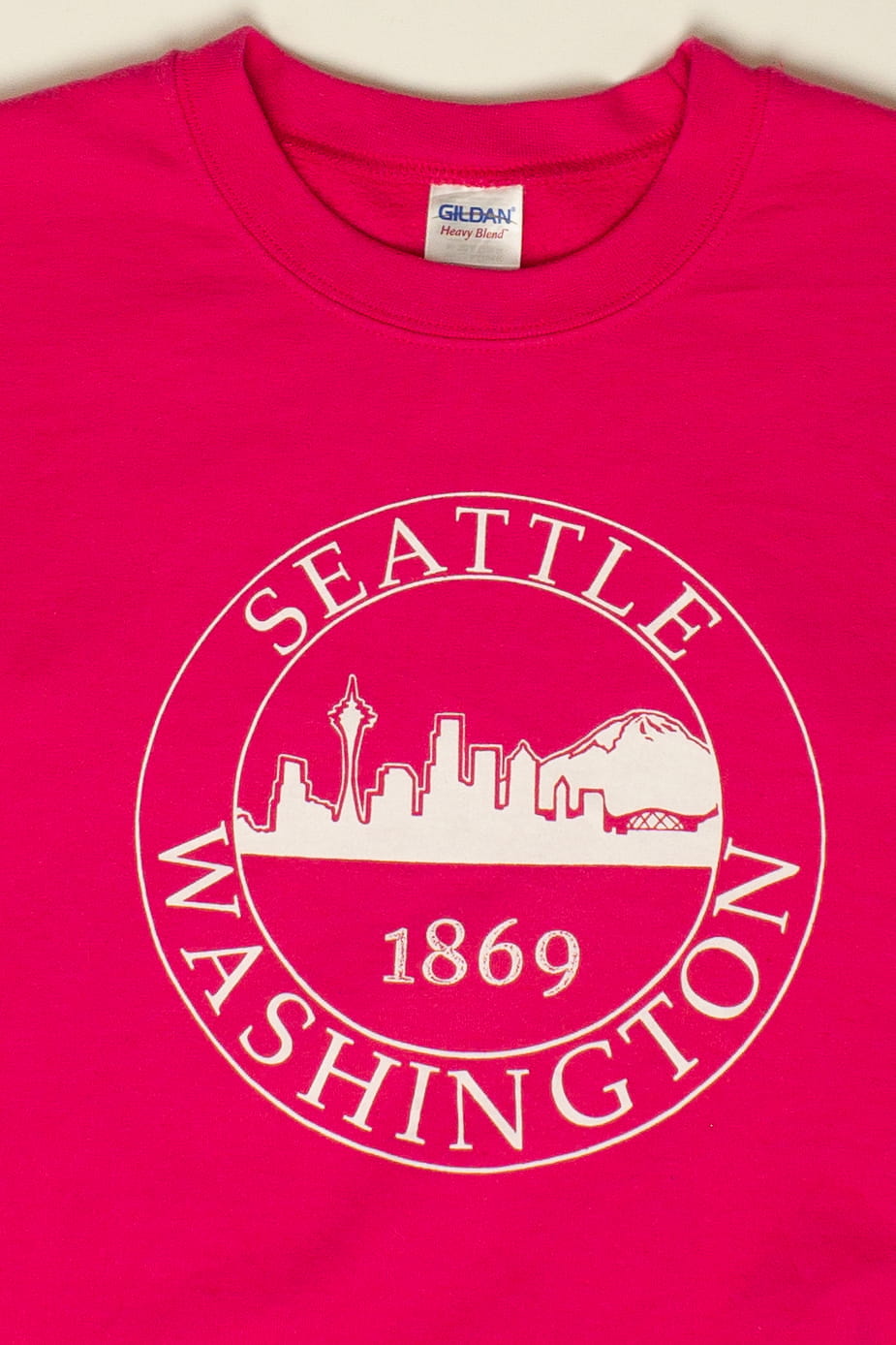 Seattle Washington 1869 Sweatshirt (2000s (estimated))