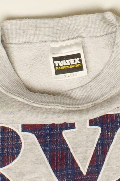 Vintage Crimson Harvard Spell Out Sweatshirt (1990s (estimated))