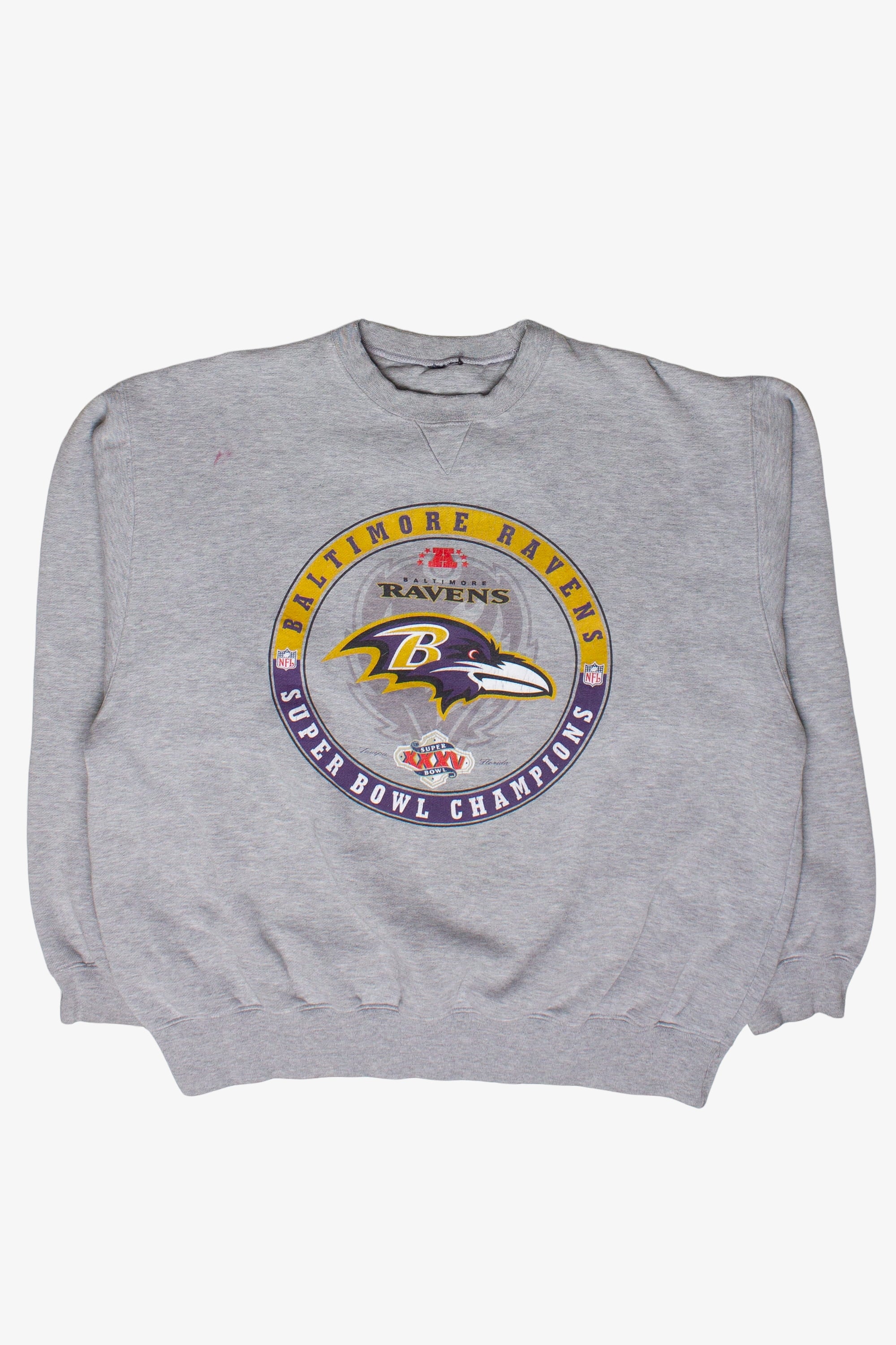 Vintage Baltimore Ravens Super Bowl XXXV Sweatshirt (2000s)