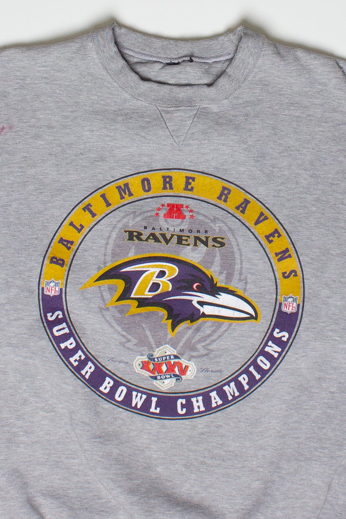 Vintage Baltimore Ravens Super Bowl XXXV Sweatshirt (2000s)