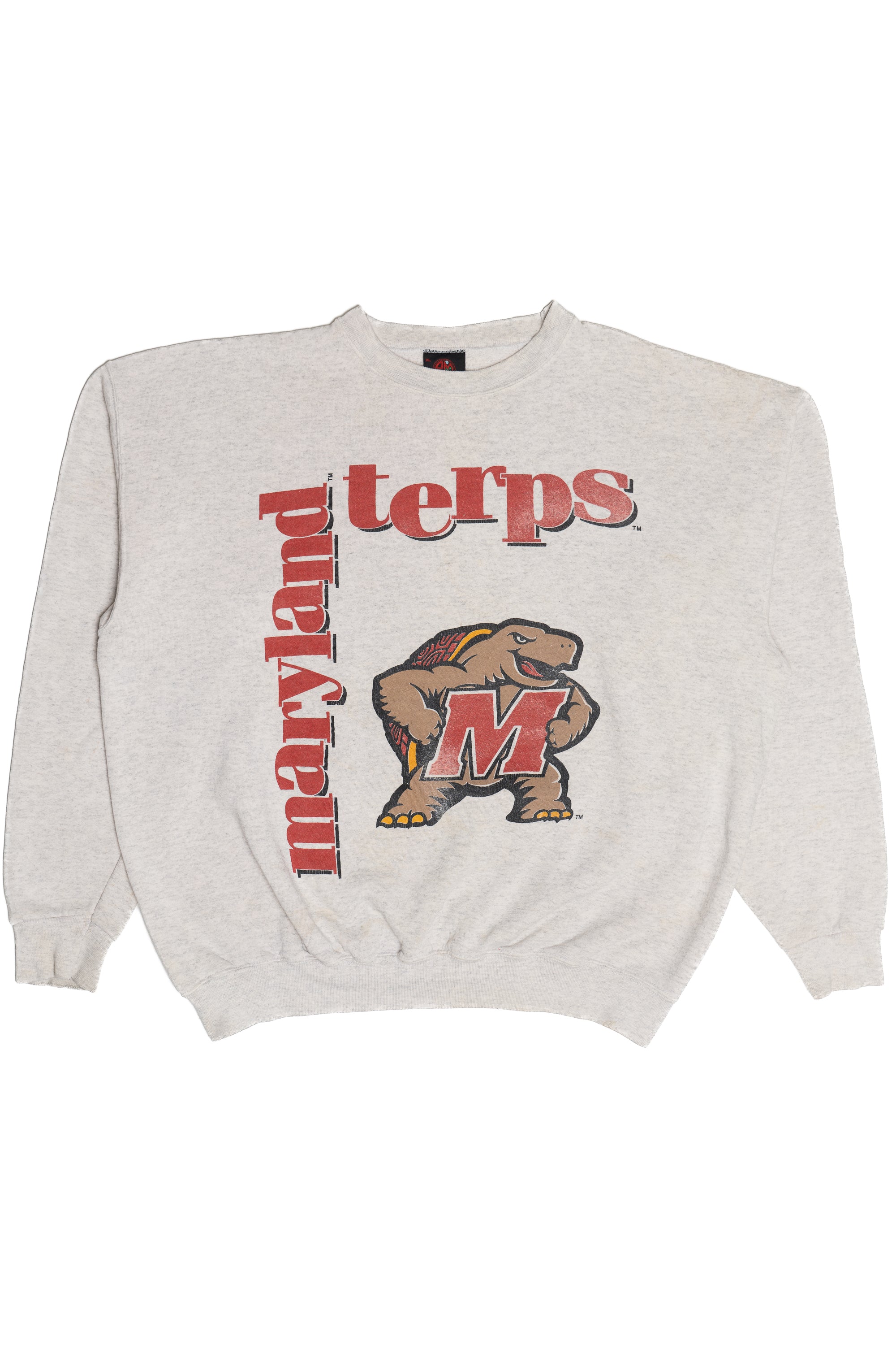 Vintage Maryland Terps University Of Maryland Mascot Sweatshirt (1990s)