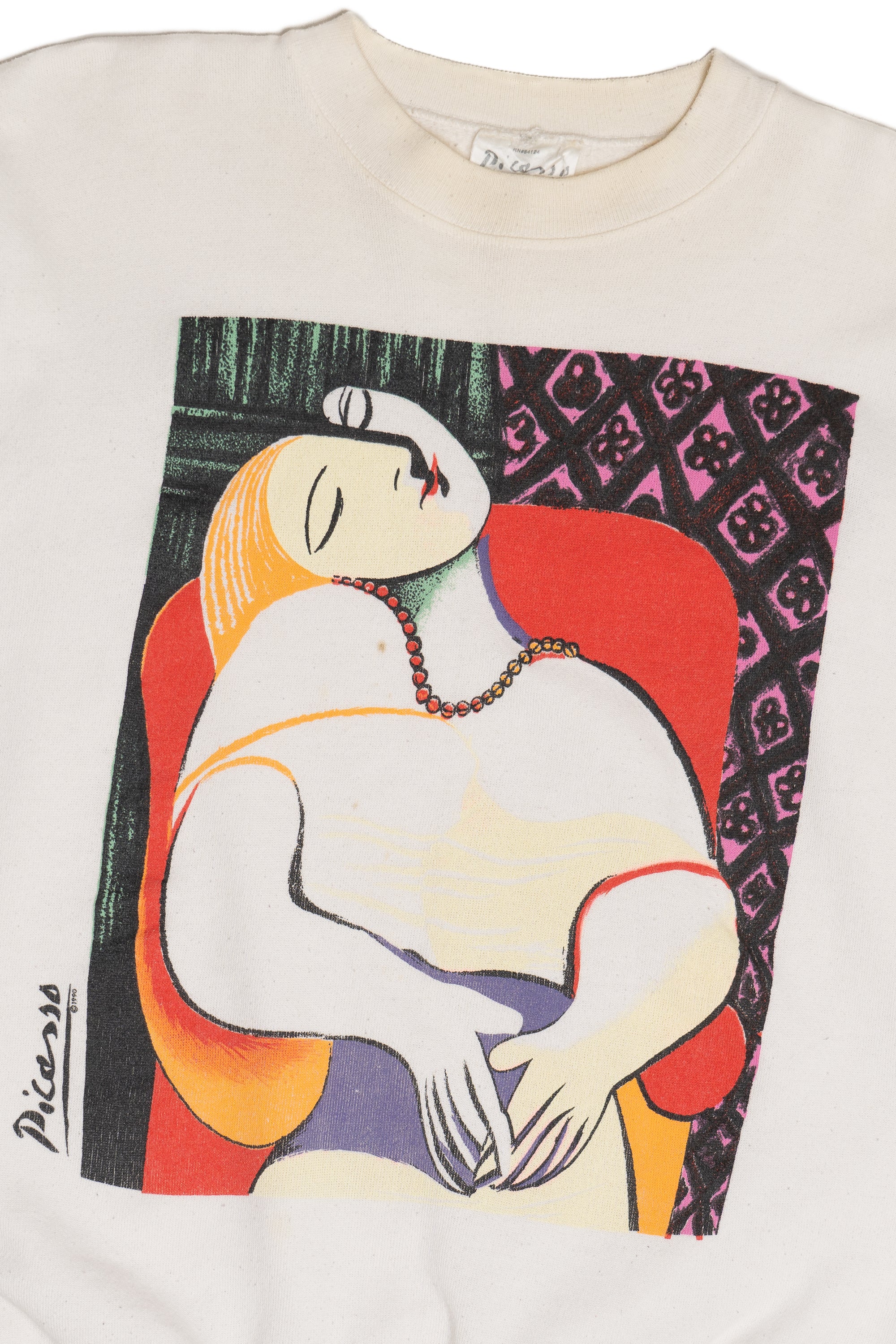 Vintage Picasso Art Print Sweatshirt (1990s)