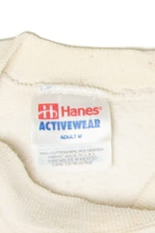 Vintage Cat Face Hanes Sweatshirt (1990s)