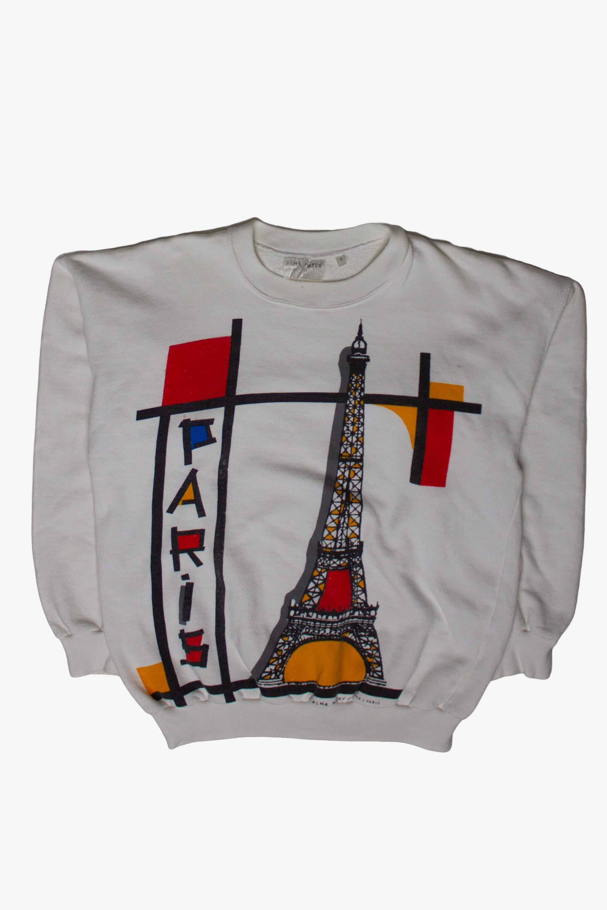 Vintage Paris Eiffel Tower Sweatshirt (1990)