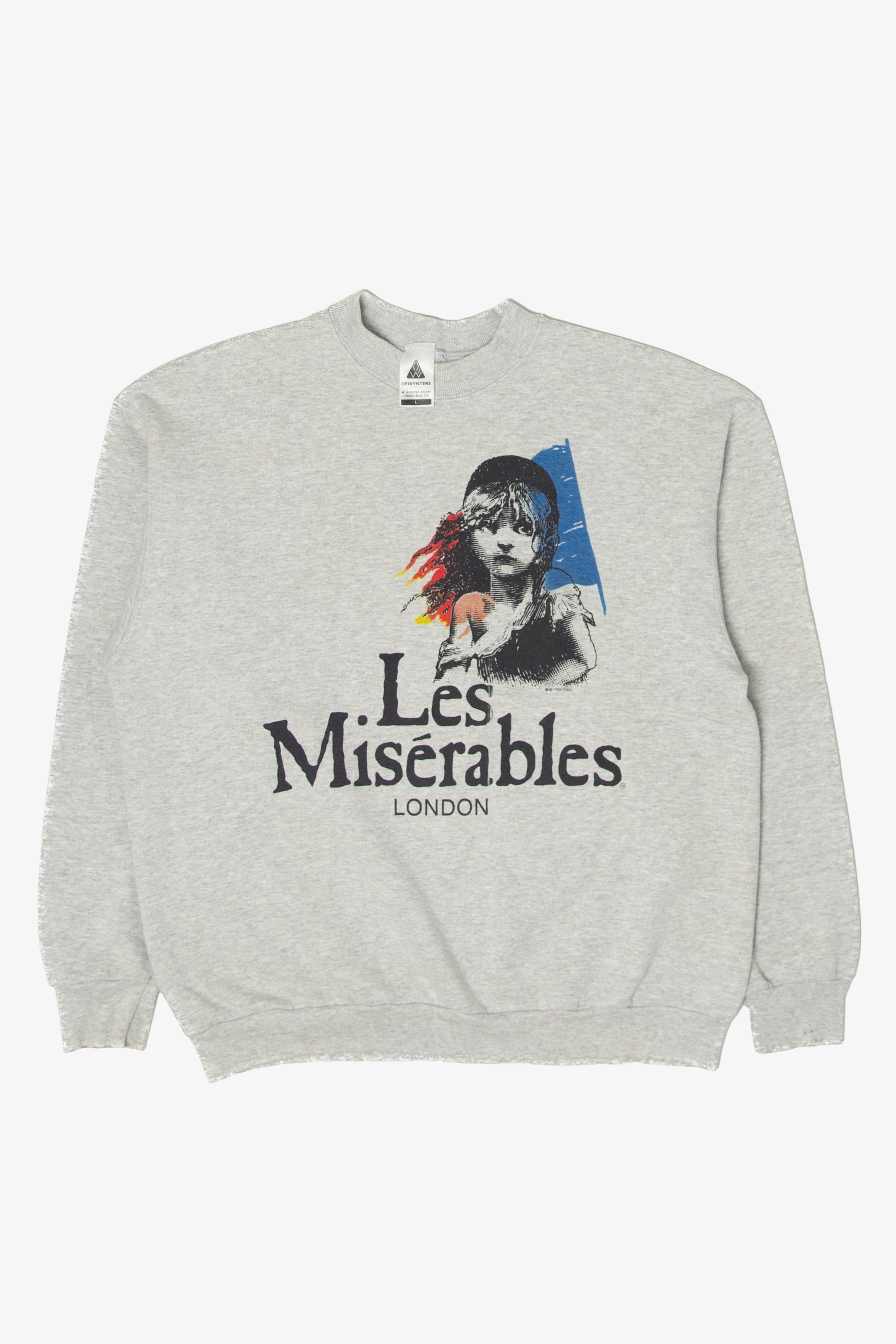 Vintage Les Miserables London Sweatshirt (1980s)