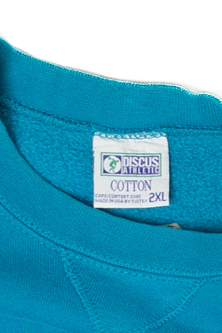 Vintage Volleyball Discus Athletic Sweatshirt (1990s)