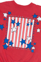 Vintage "American Spirit" Patriotic Americana Sweatshirt (1990s)