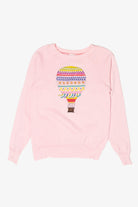 Vintage Embroidered Hot Air Balloon Sweatshirt (1990s)