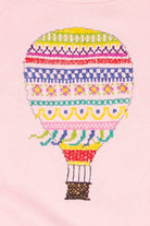 Vintage Embroidered Hot Air Balloon Sweatshirt (1990s)