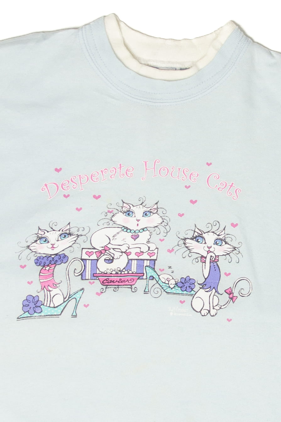 Vintage Desperate House Cats Sweatshirt (1990s)