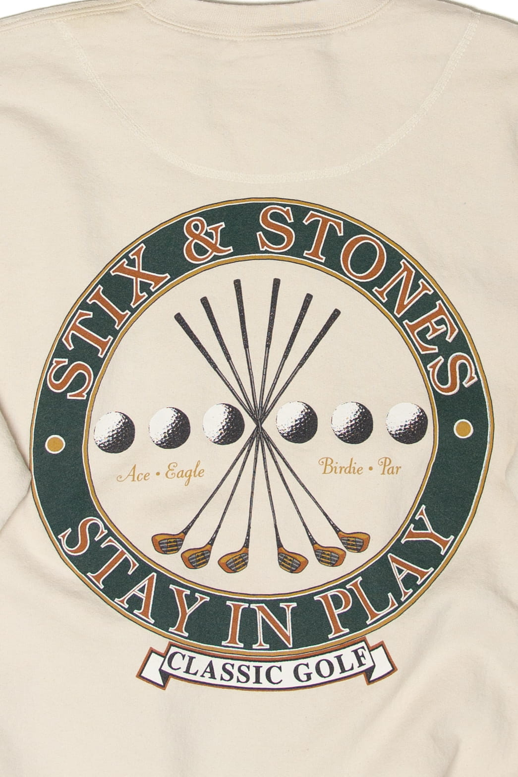 Vintage Stix & Stones Stay In Play Golf Sweatshirt (1990s)