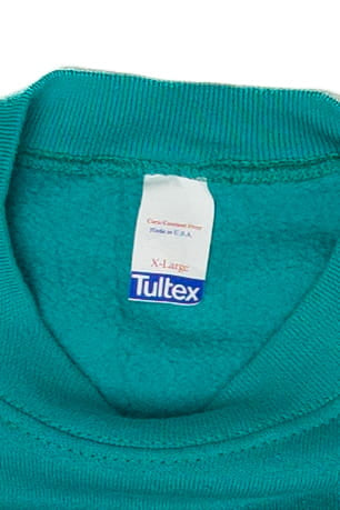 Vintage Embossed California Raglan Sweatshirt (1980s)