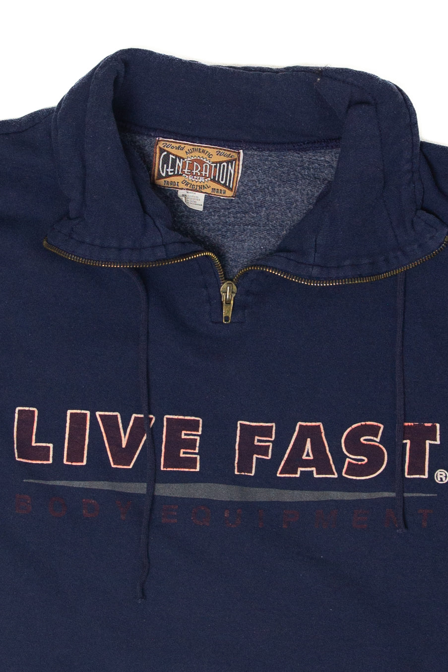 Vintage Live Fast Sweatshirt (1990s)