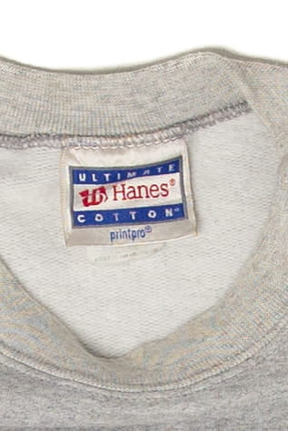 Vintage Men's Wearhouse Suits University Sweatshirt (1990s)