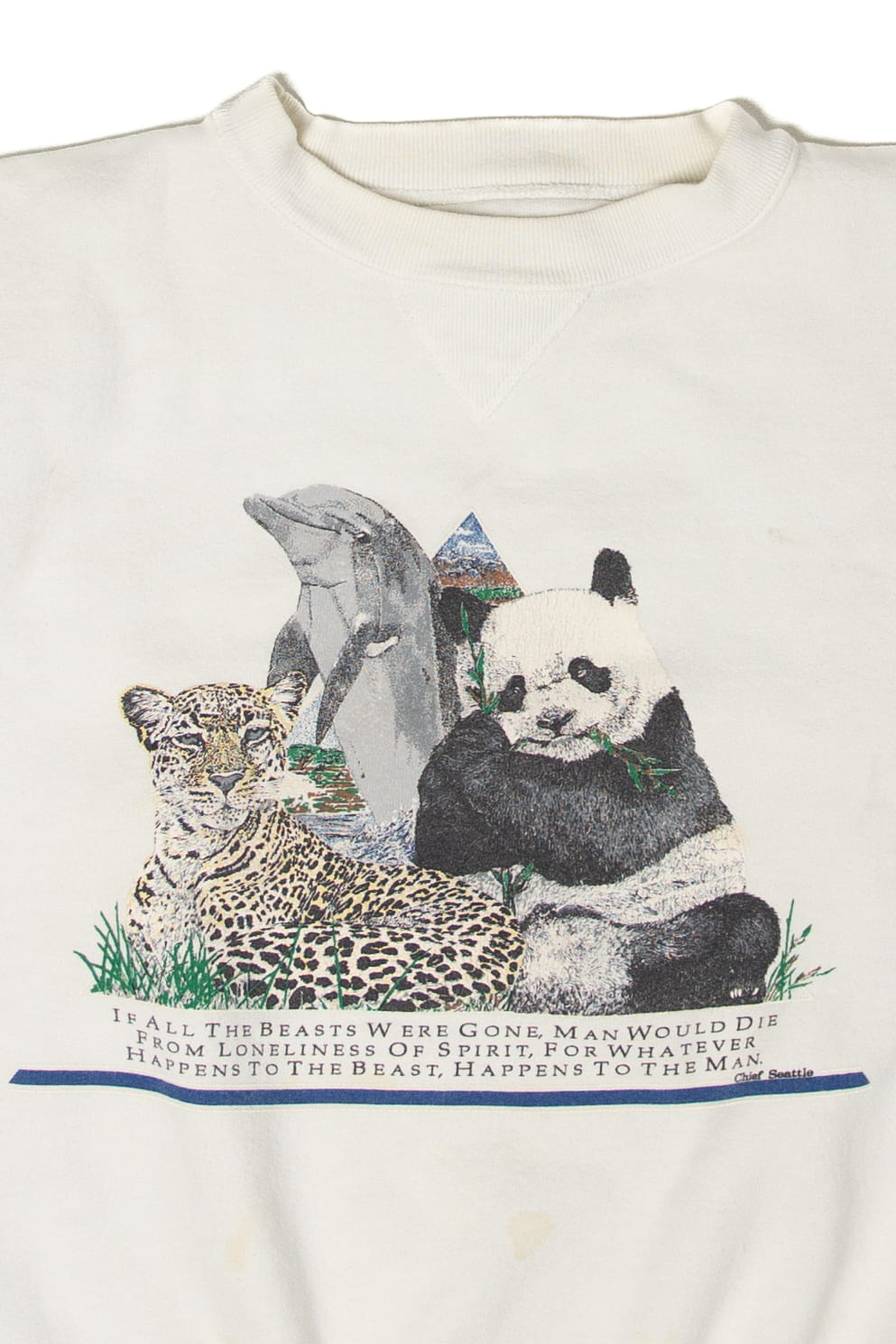Vintage Protect The Beasts Sweatshirt (1990s)
