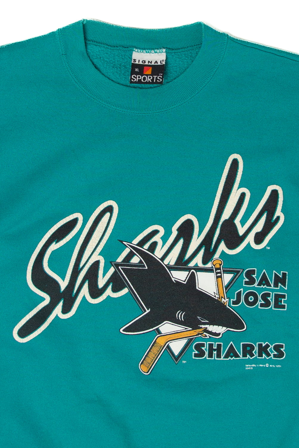 Vintage San Jose Sharks Sweatshirt (1990s)