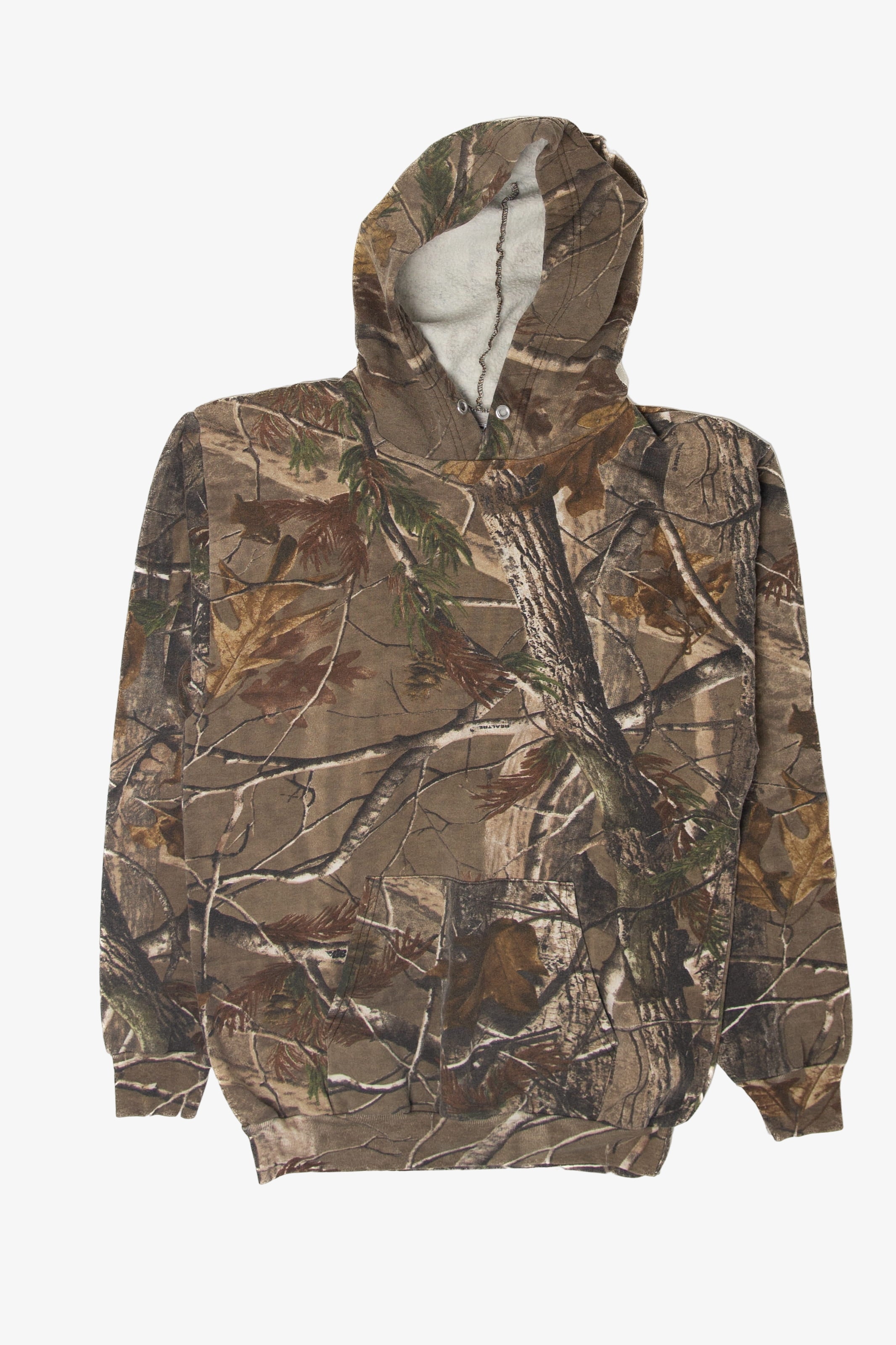 Vintage Camo Woddland Hooded Sweatshirt (2010s)