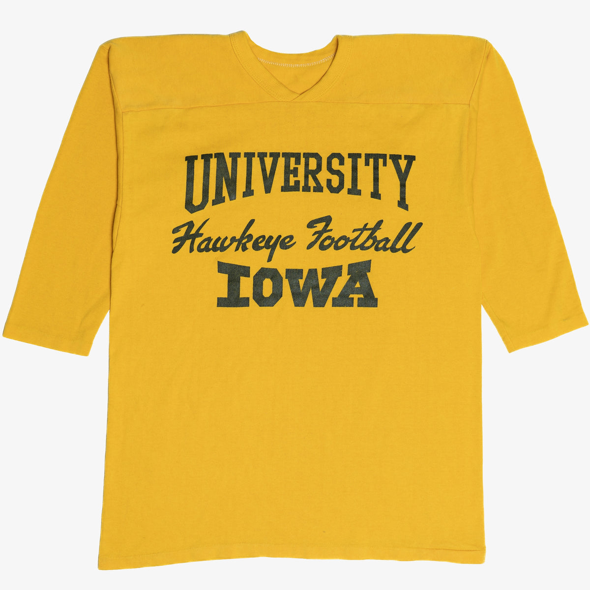 Vintage University of Iowa Hawkeye Football Sweatshirt (1980s 