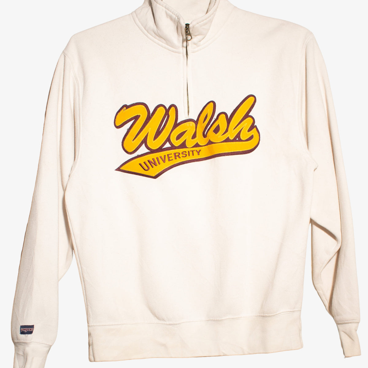 Vintage Walsh University Quarter Zip Sweatshirt (2000s) – Ragstock
