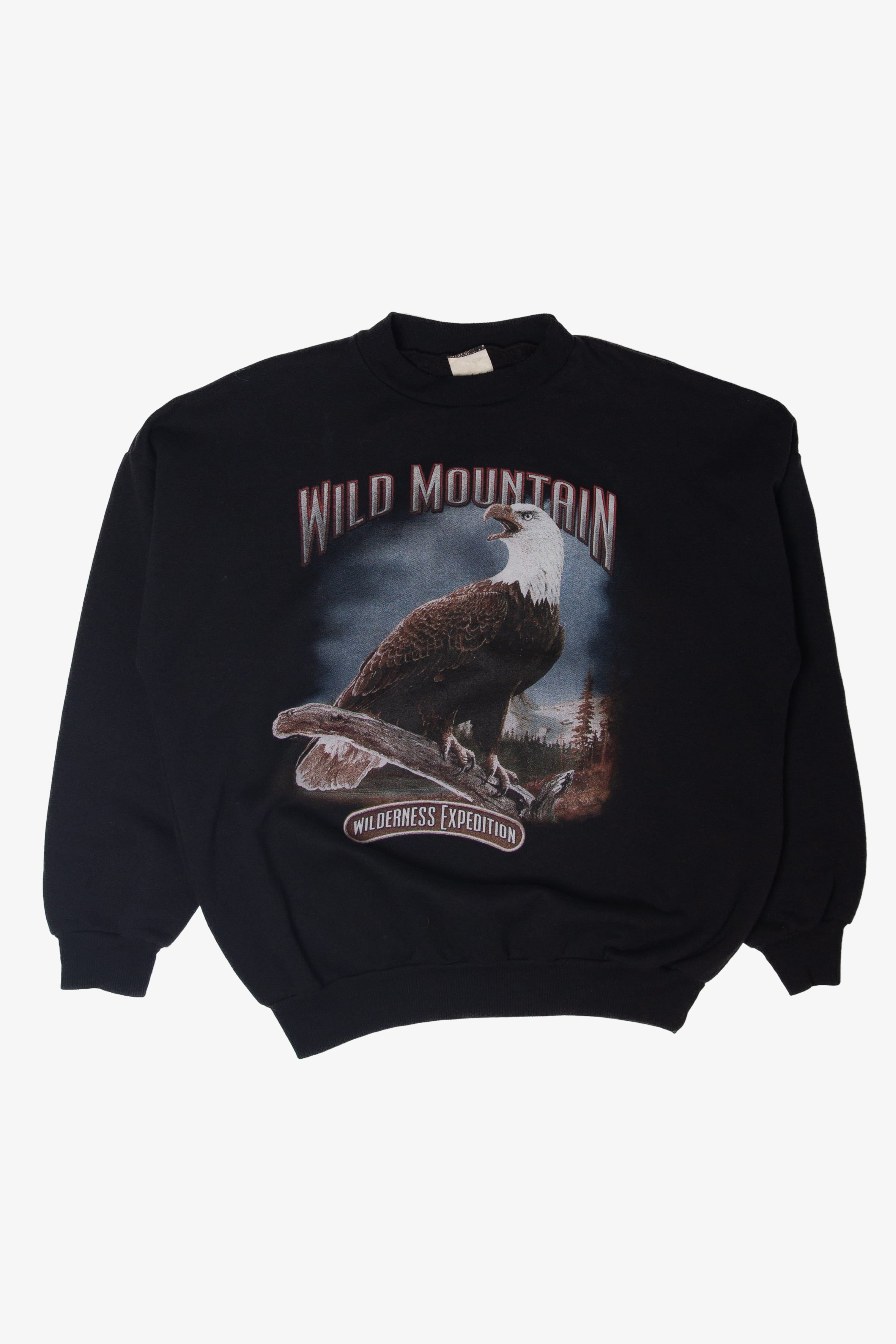 Vintage Wild Mountain Eagle Sweatshirt (1990s)