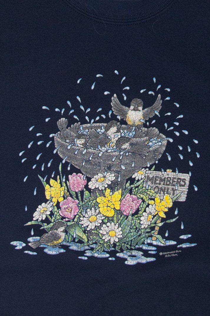 Vintage Bird Bath Sweatshirt (1990s)