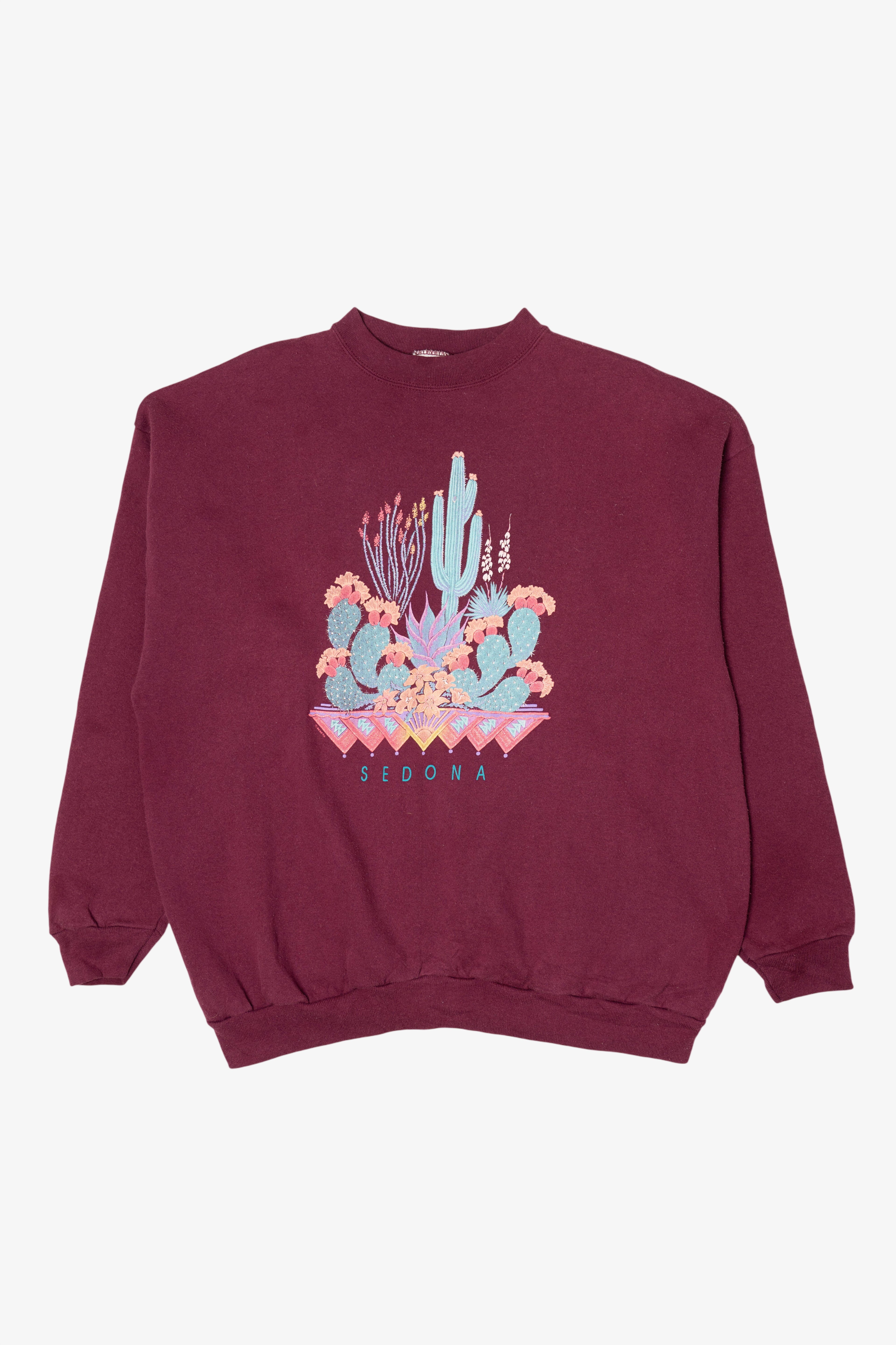 Vintage Sedona Cacti Tultex Sweatshirt (1990s)