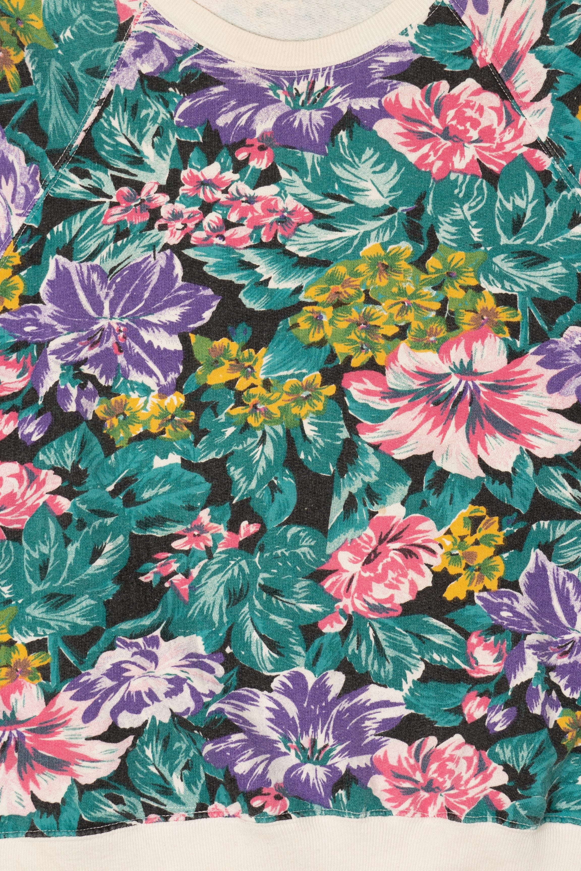 Vintage Flowers Gearing Up Sweatshirt (1990s)