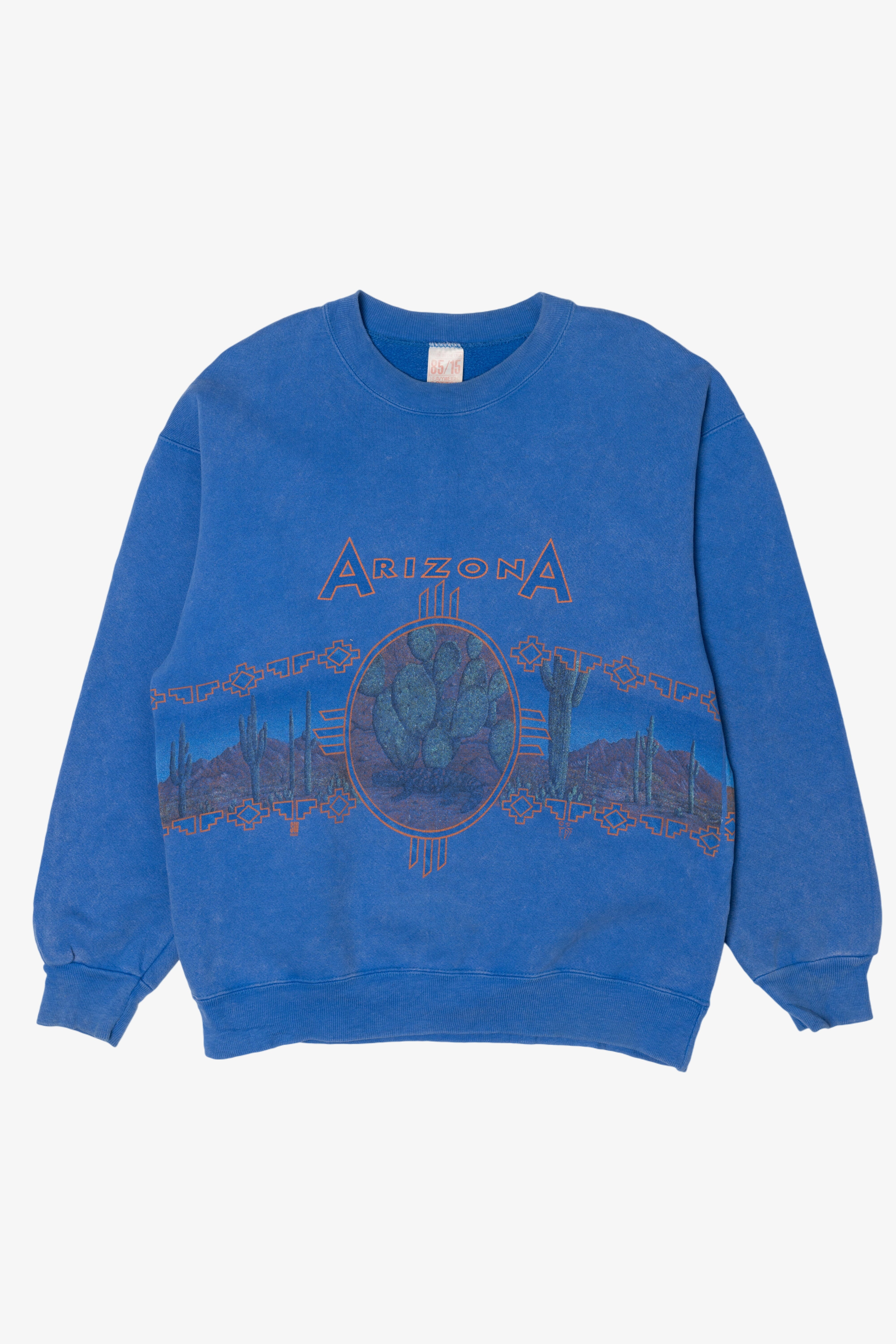 Vintage Arizona Cacti 85/15 Sweatshirt (1990s)