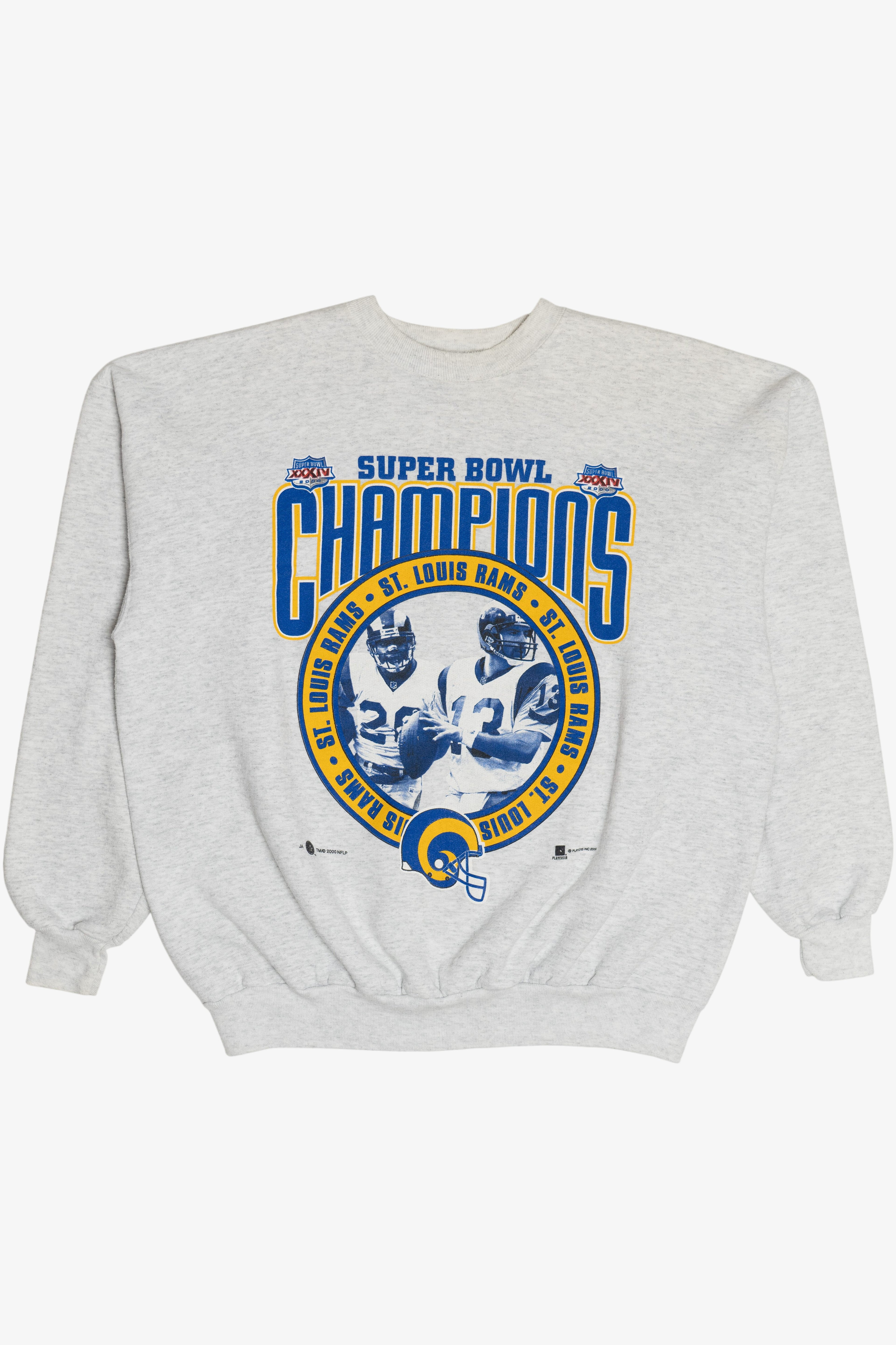 Vintage St. Louis Rams NFL "Super Bowl Champions" XXXIV Sweatshirt (2000s)