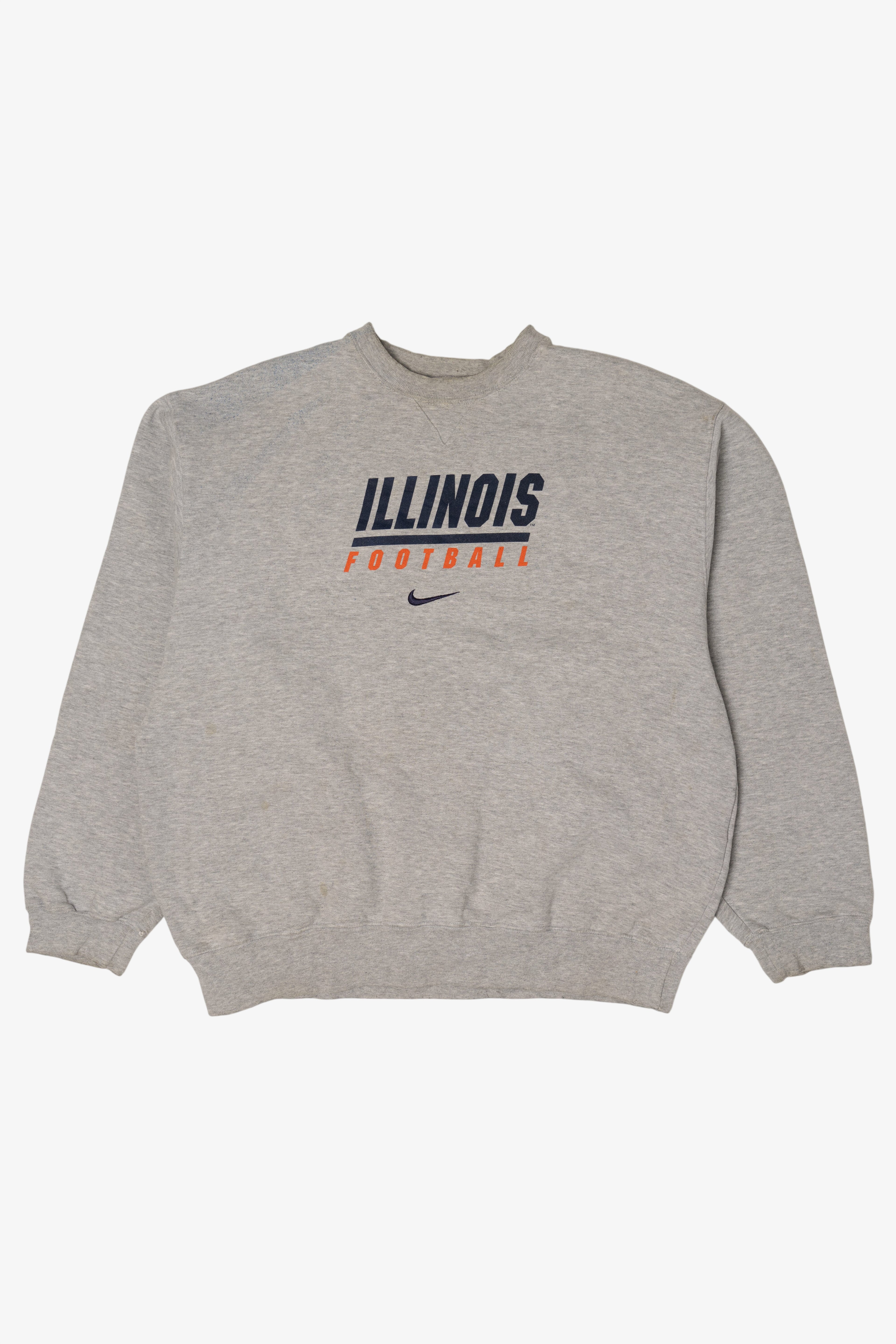 Vintage Illinois Football Nike Sweatshirt (1990s)