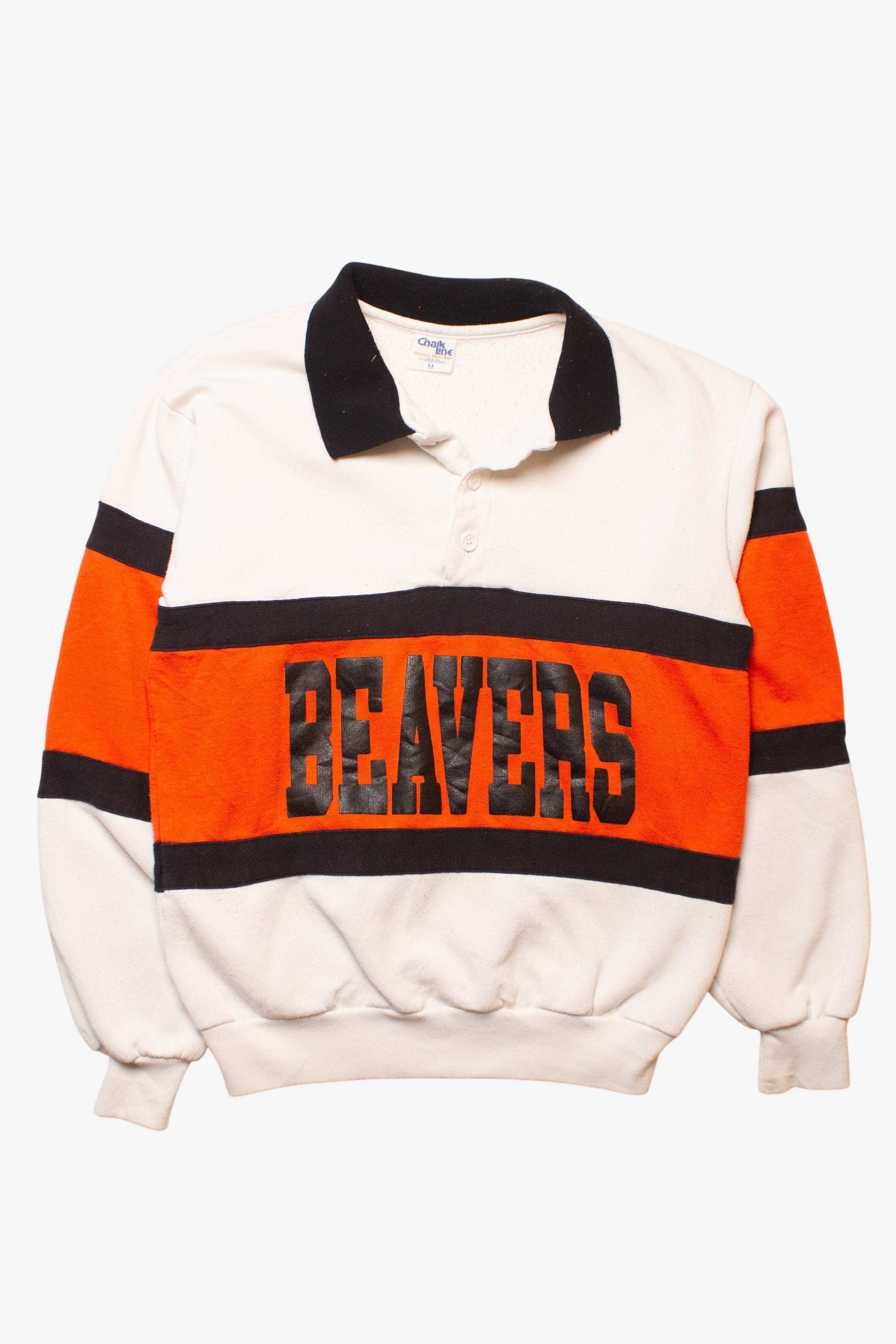 Vintage Beavers Polo Sweatshirt (1990s)