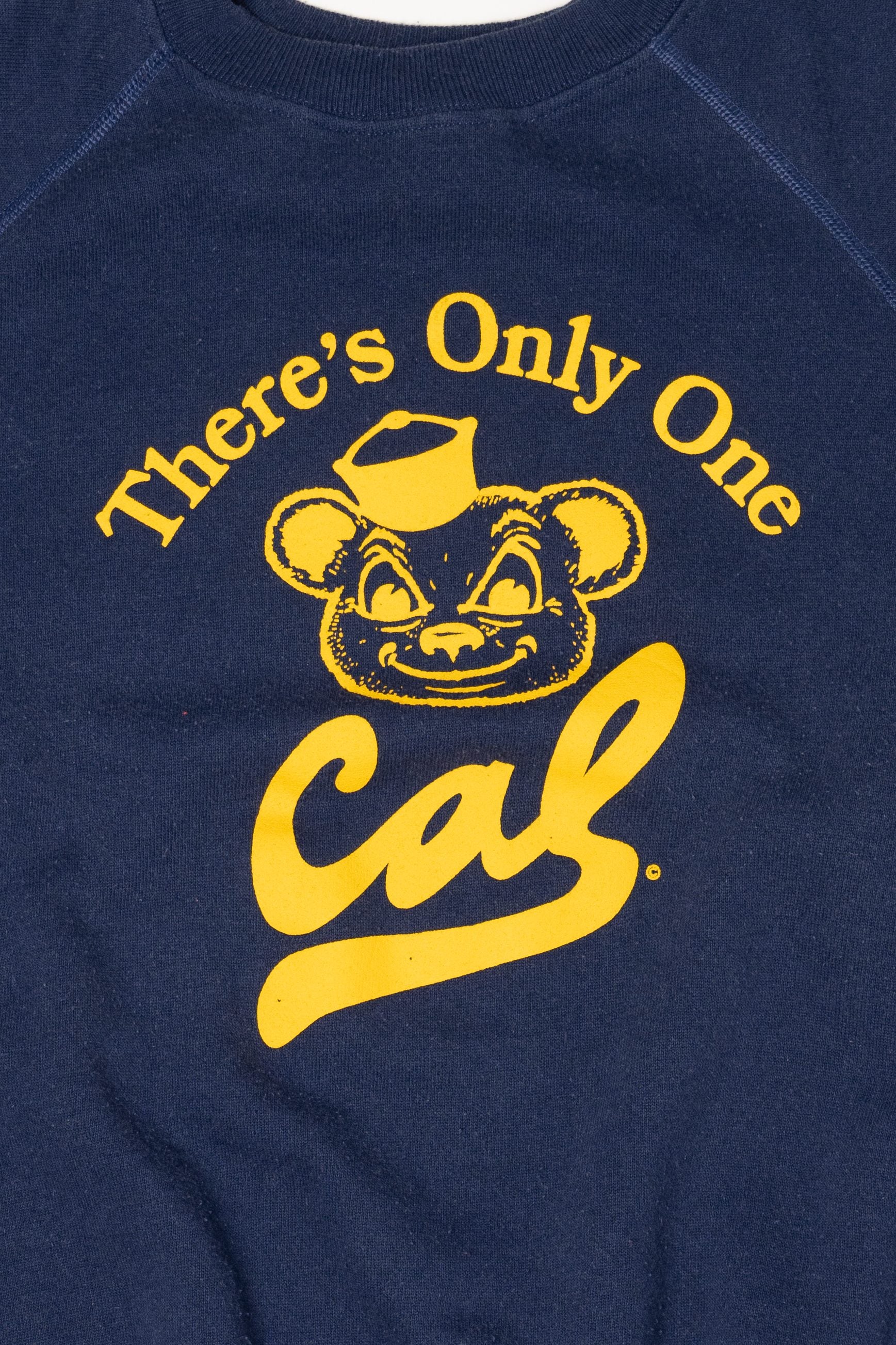 Vintage "There's Only One Cal ...And It's In Berkeley" Raglan Sweatshirt (1990s)