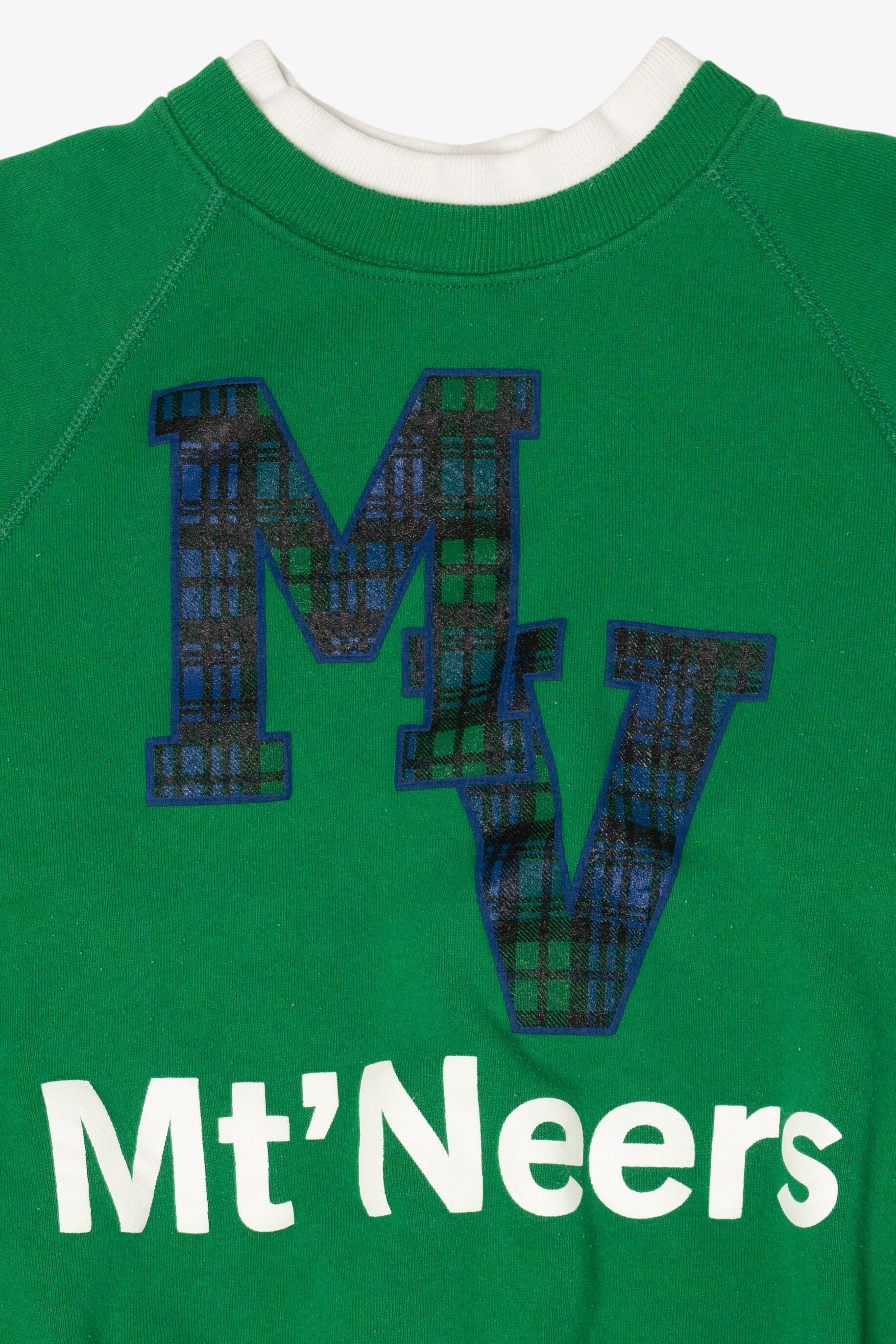 Vintage Green Mount Vernon Mt'Neers Raglan Sweatshirt (1990s)