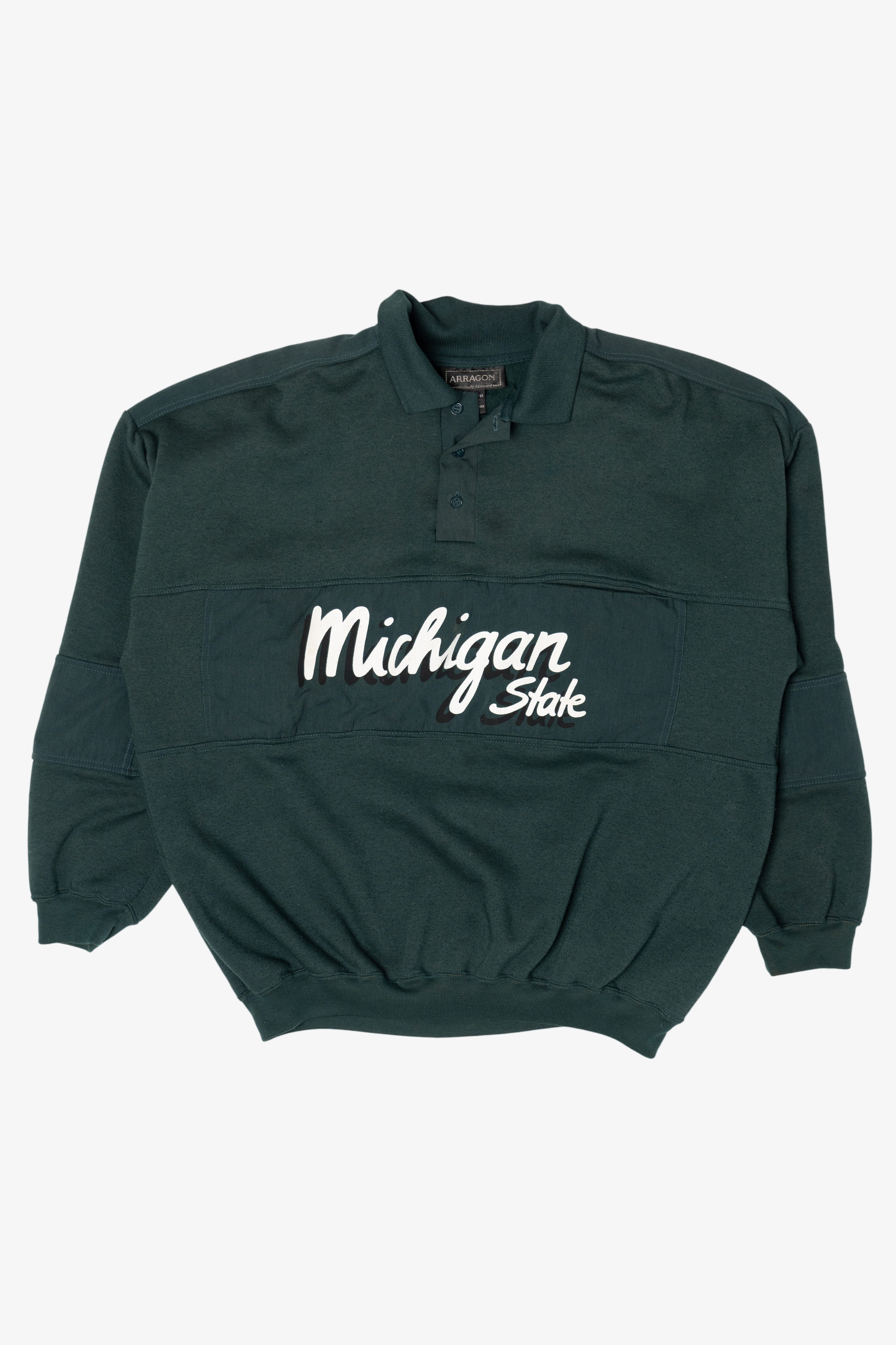 Vintage Michigan State Arragon Sweatshirt (1990s)