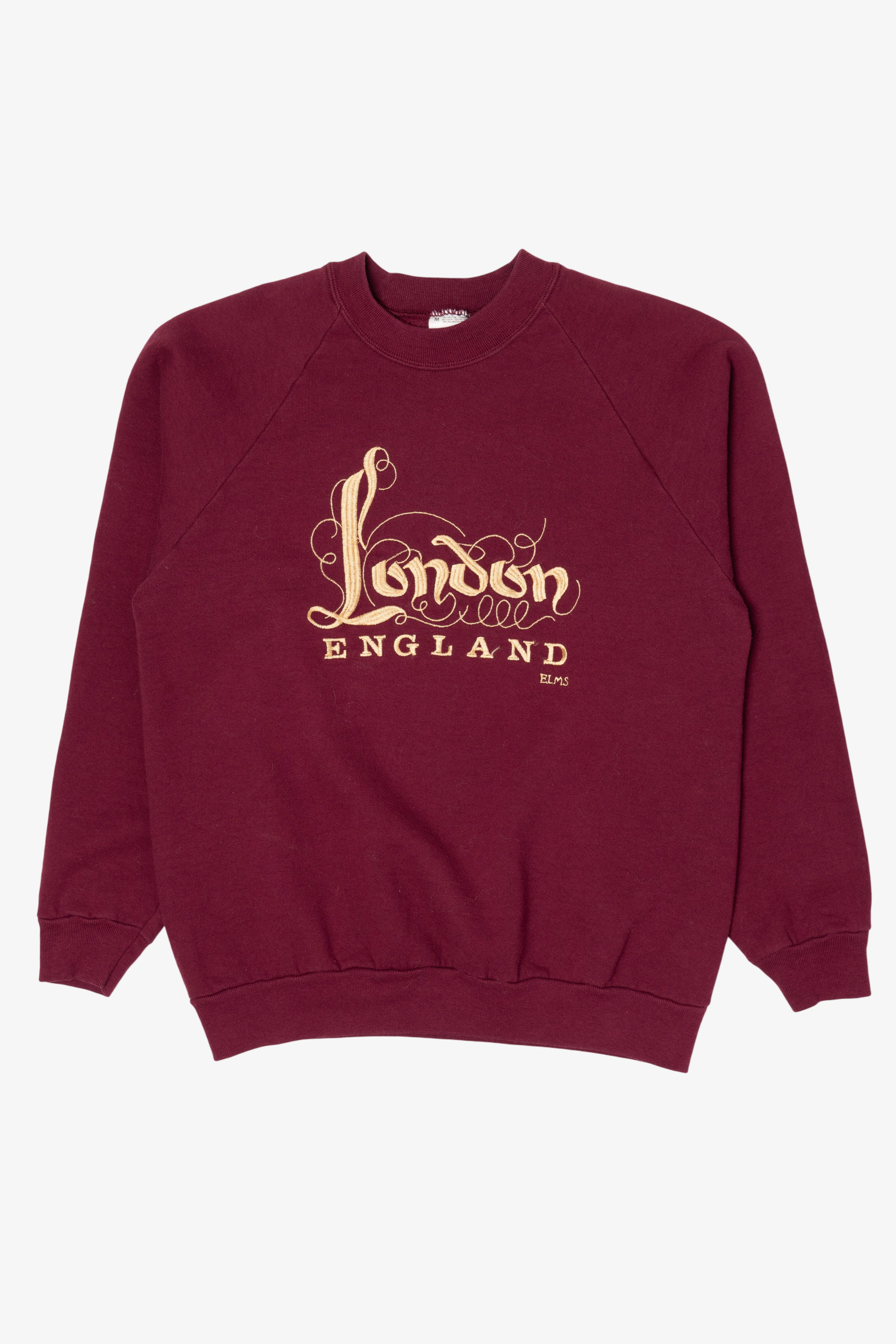 Vintage London England Raglan Sweatshirt (1990s)