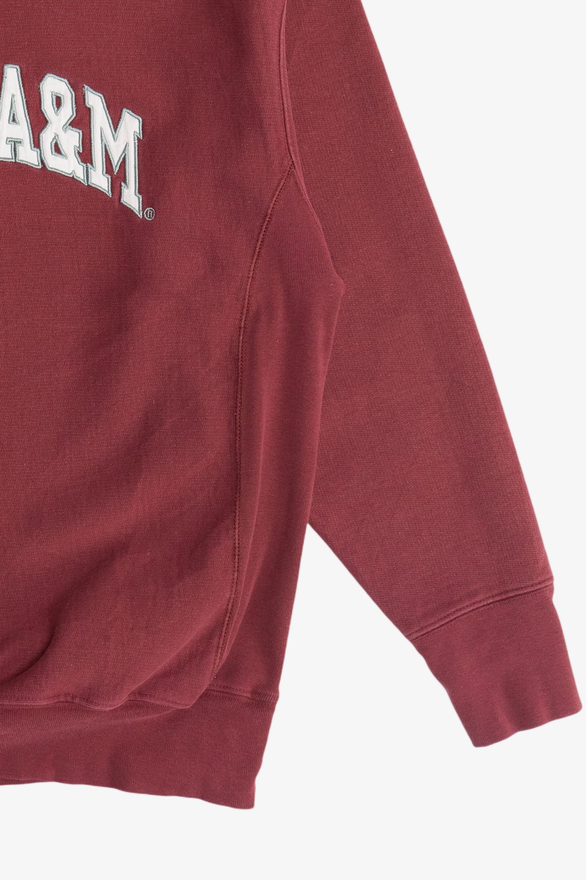 "Texas A&M" University Embroidered Sweatshirt (2010s)