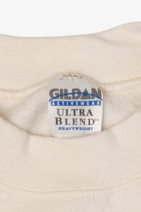 "The Truly Educated Never Graduate" White Sweatshirt (2010s)