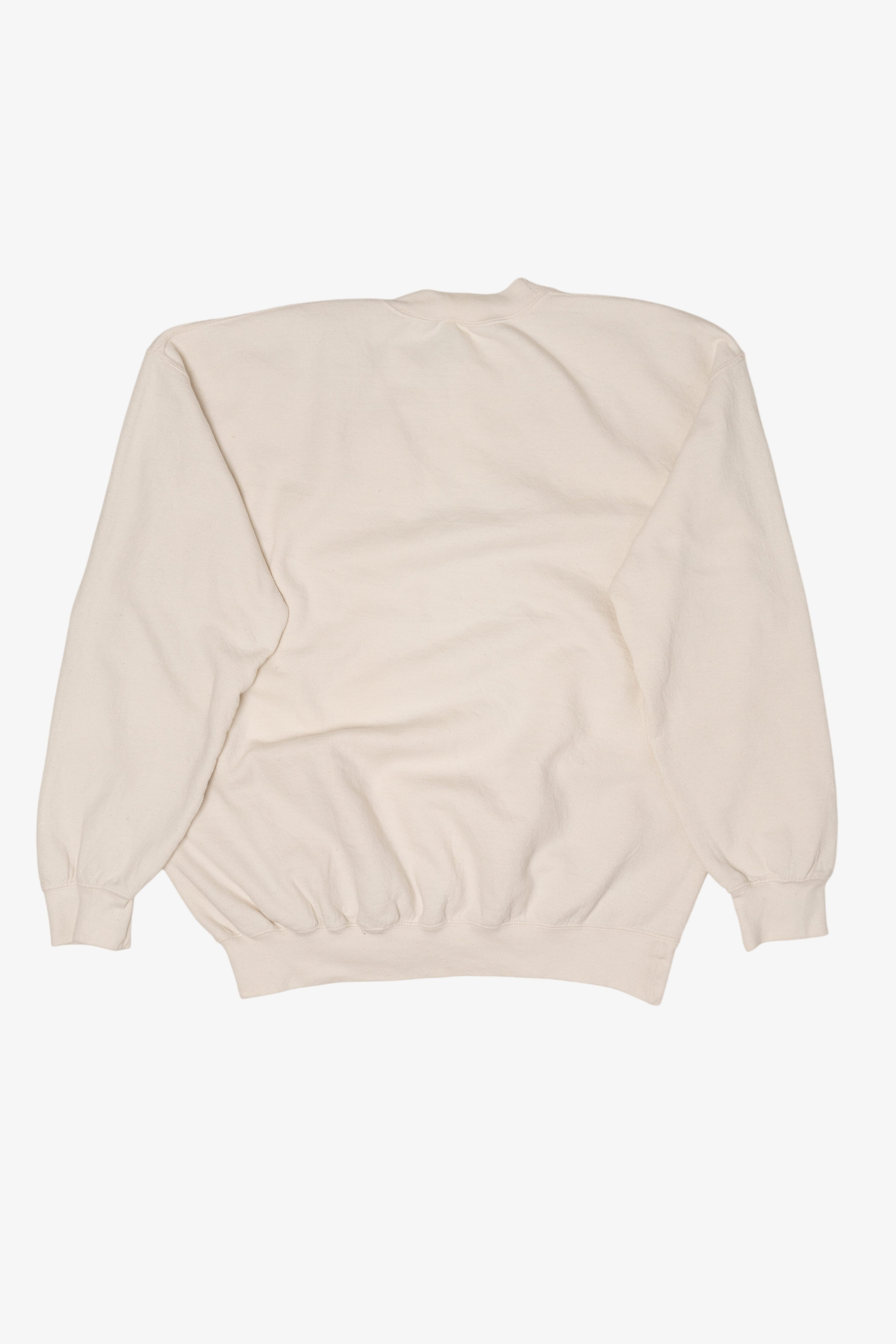 "The Truly Educated Never Graduate" White Sweatshirt (2010s)