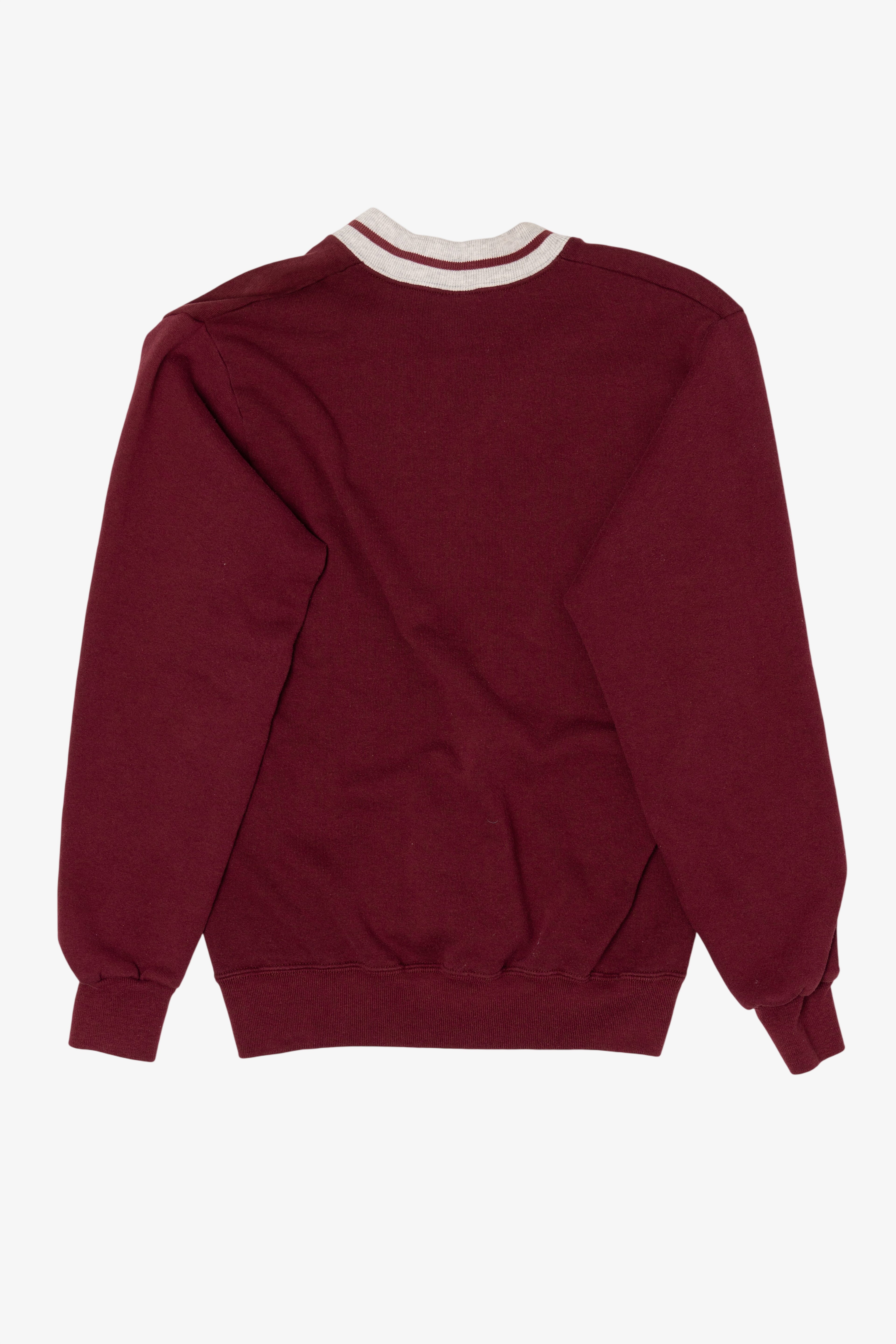 Vintage Red Texwood Industries Inc "We Build Quality" Sweatshirt (1990s)