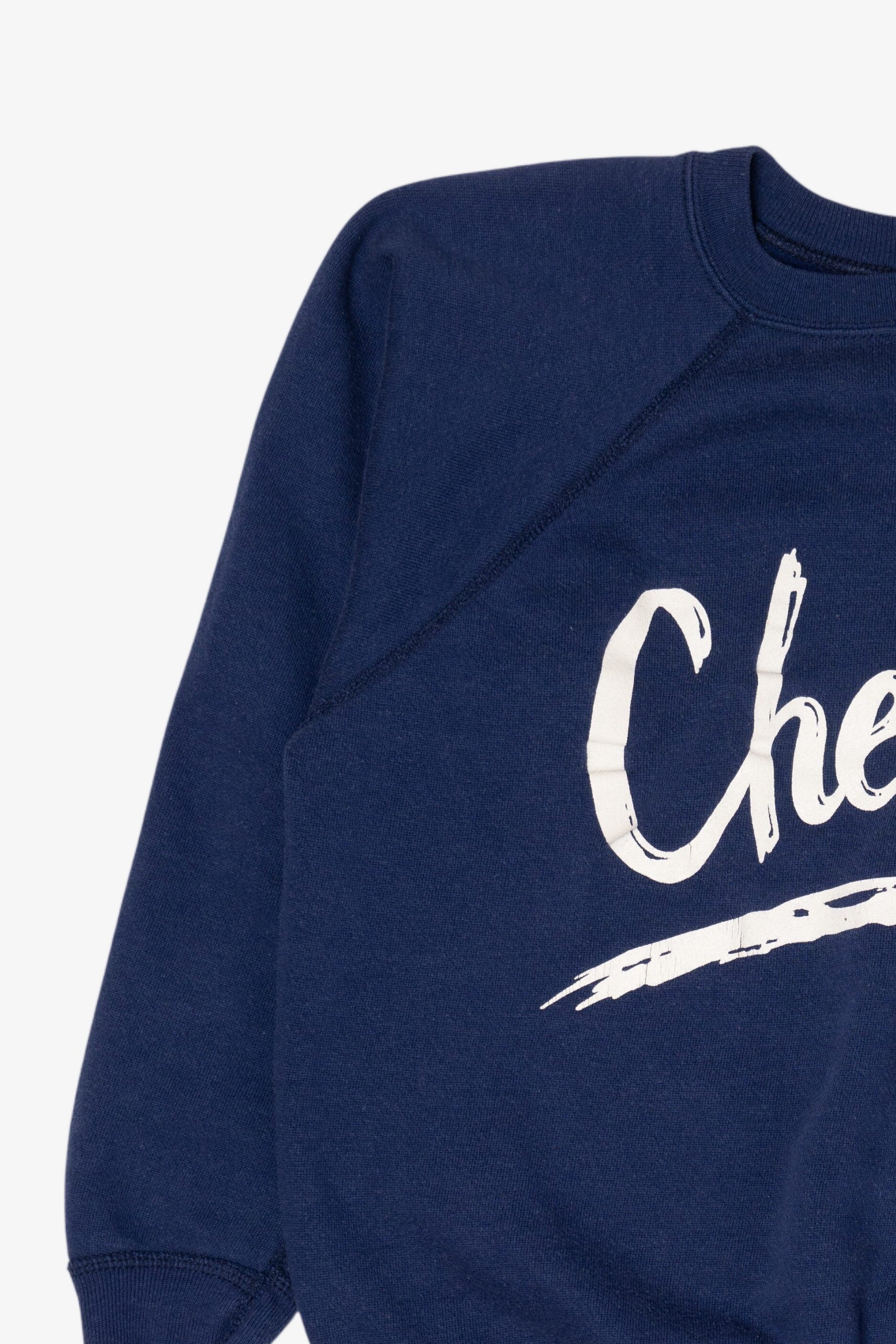 Vintage Navy Blue "Cheshire" Raglan Sweatshirt (1990s)