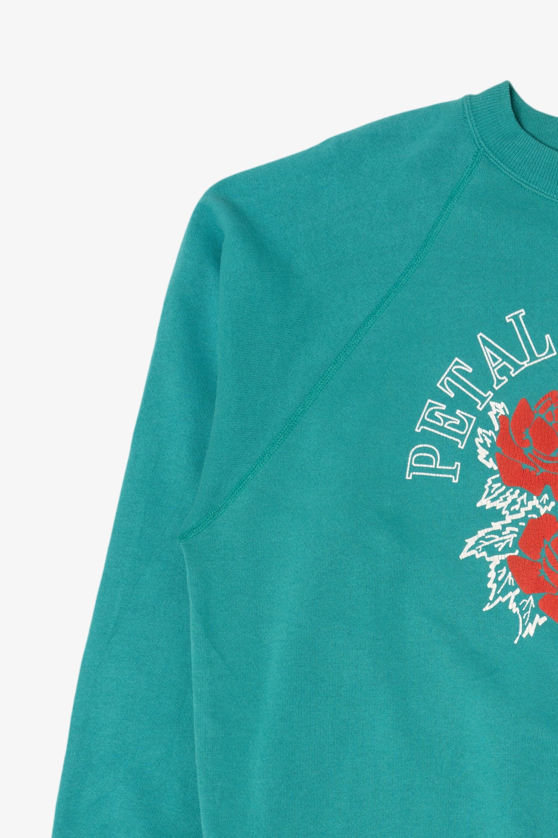 Vintage Petal Pushers Rose Parade Lutheran Hour Raglan Sweatshirt (1990s)