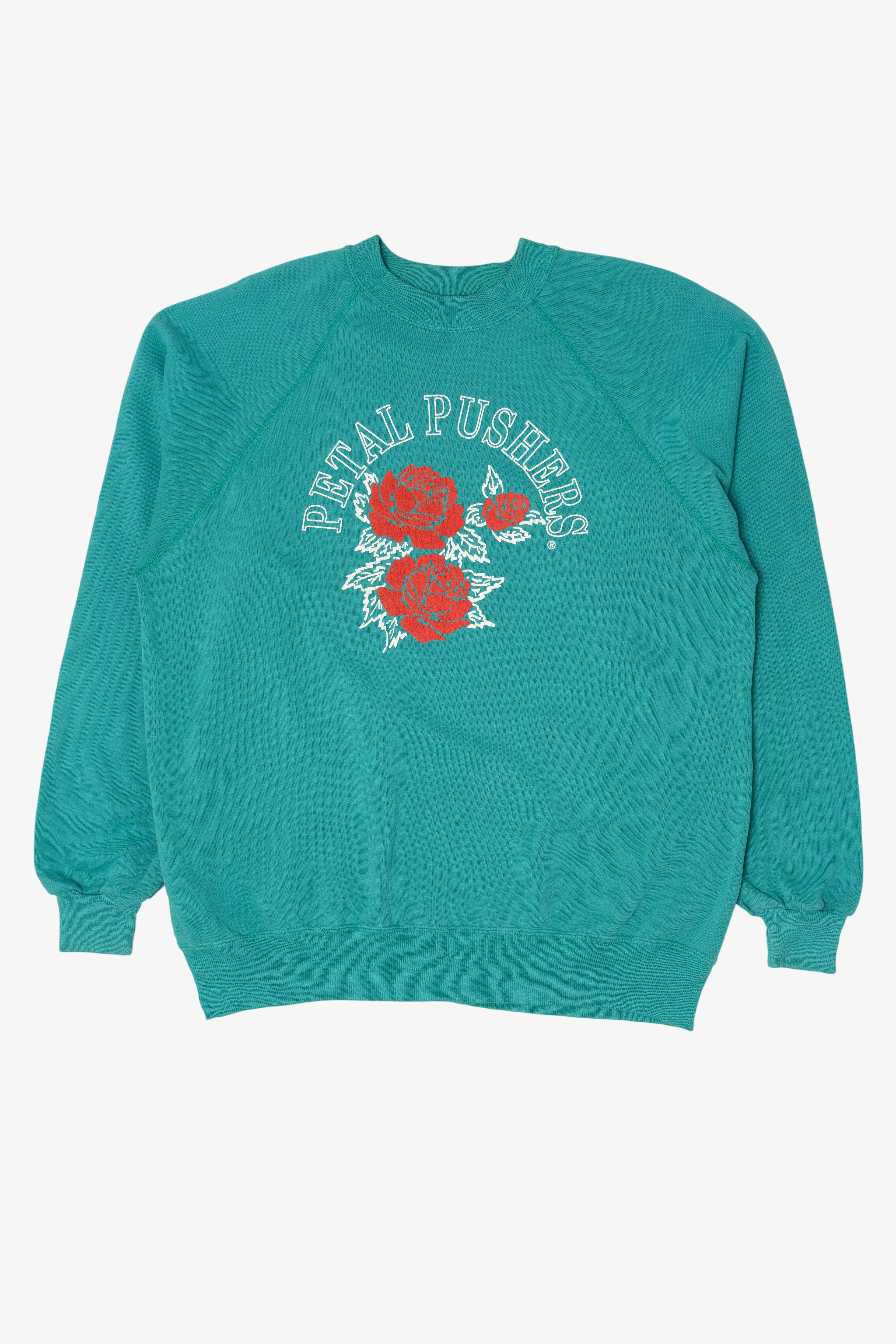 Vintage Petal Pushers Rose Parade Lutheran Hour Raglan Sweatshirt (1990s)