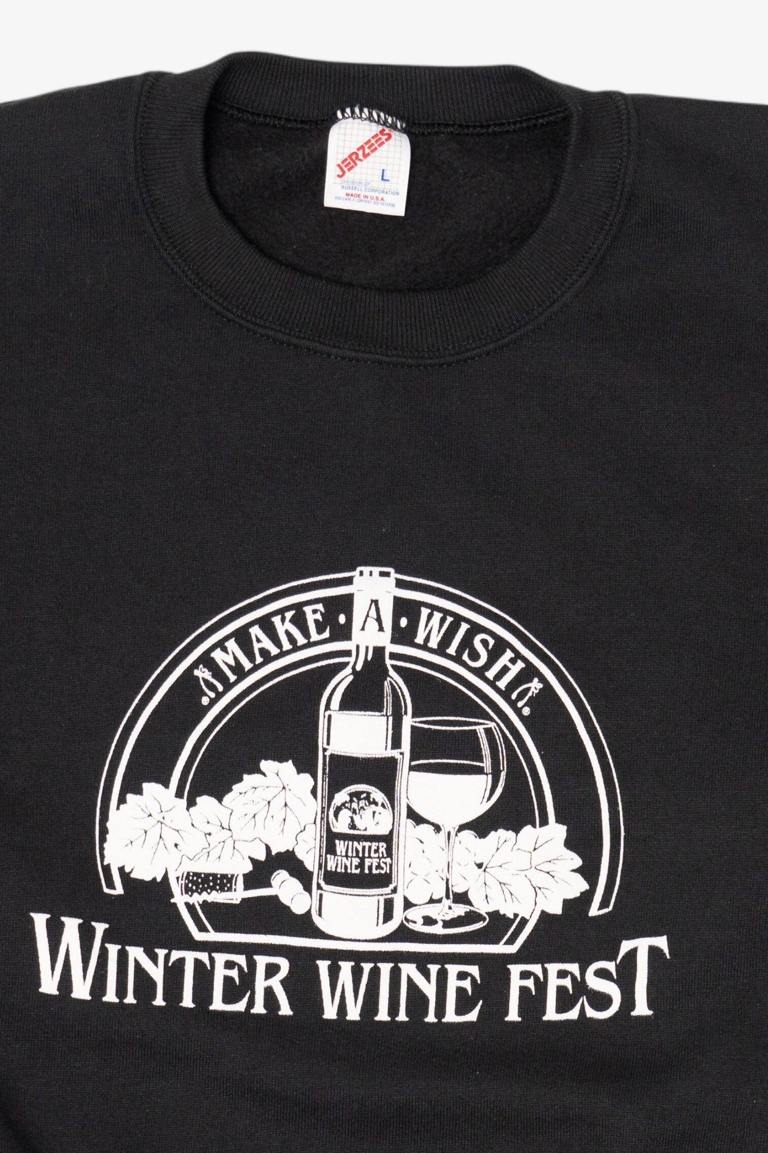 Vintage Make A Wish Winter Wine Fest Sweatshirt (1990s)