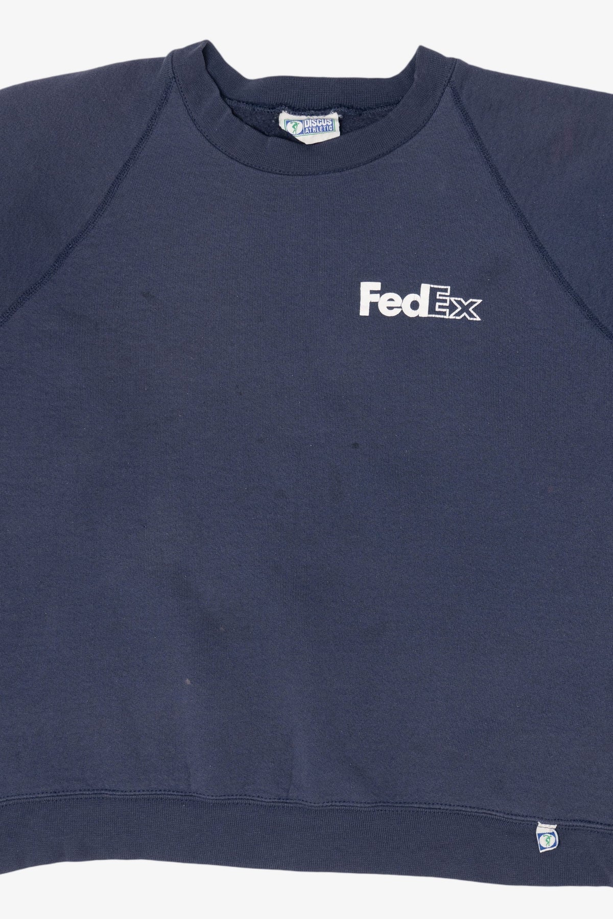 Vintage FedEx Discus Athletic Raglan Sweatshirt (1990s)