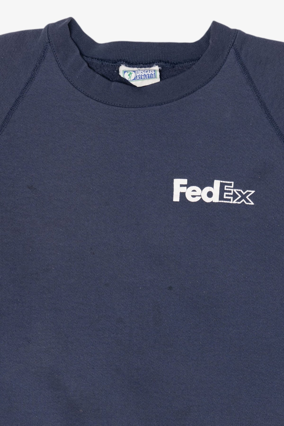 Vintage FedEx Discus Athletic Raglan Sweatshirt (1990s)