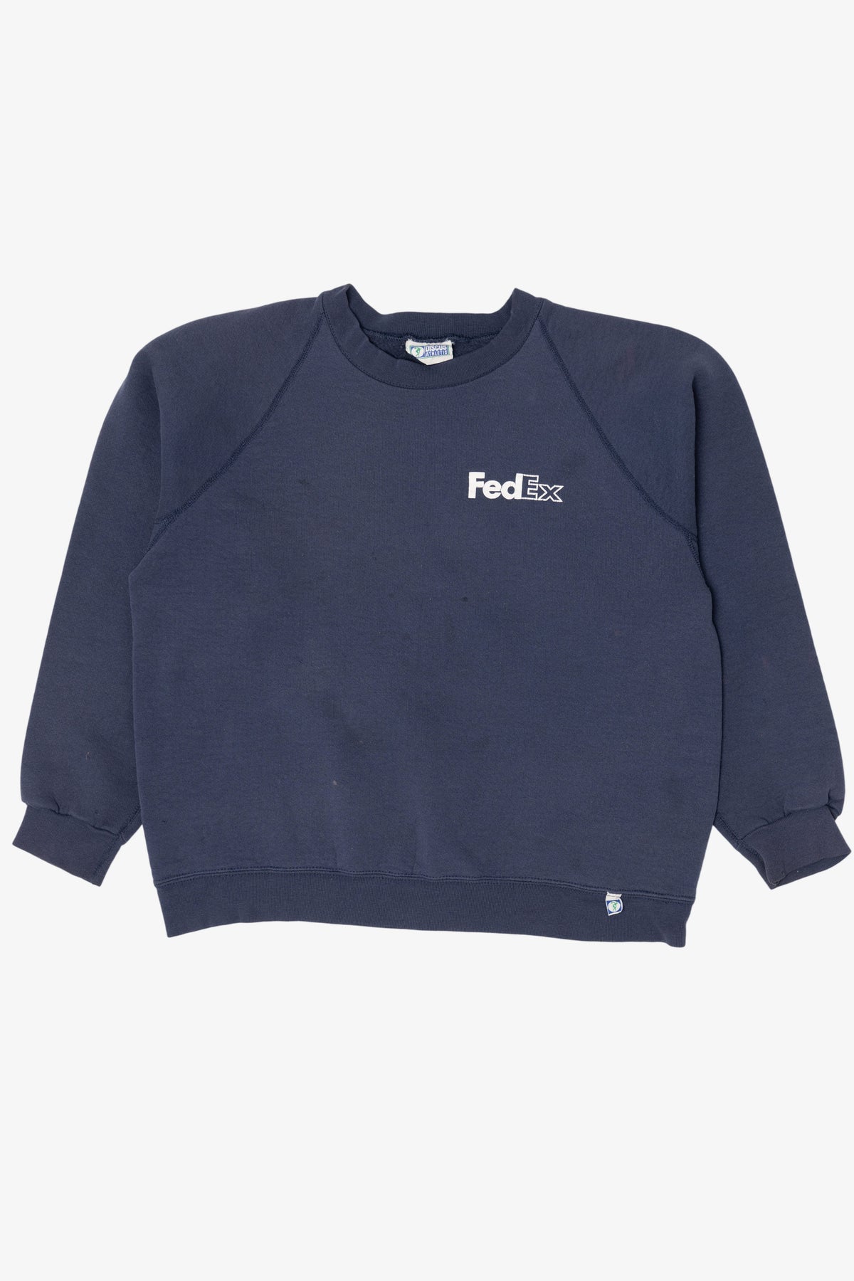Vintage FedEx Discus Athletic Raglan Sweatshirt (1990s)